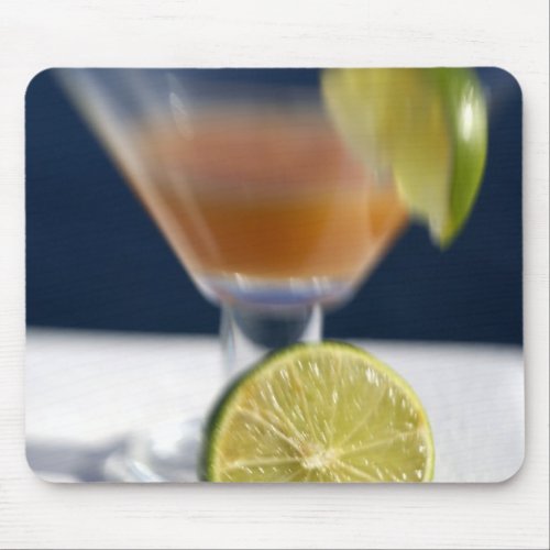 Caribbean Virgin Islands Tropical rum punch Mouse Pad