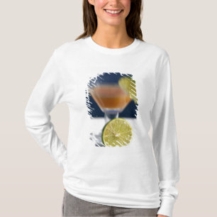 Caribbean, Virgin Islands. Tropical rum punch, T-Shirt