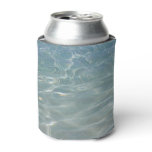Caribbean Water Abstract Blue Nature Can Cooler