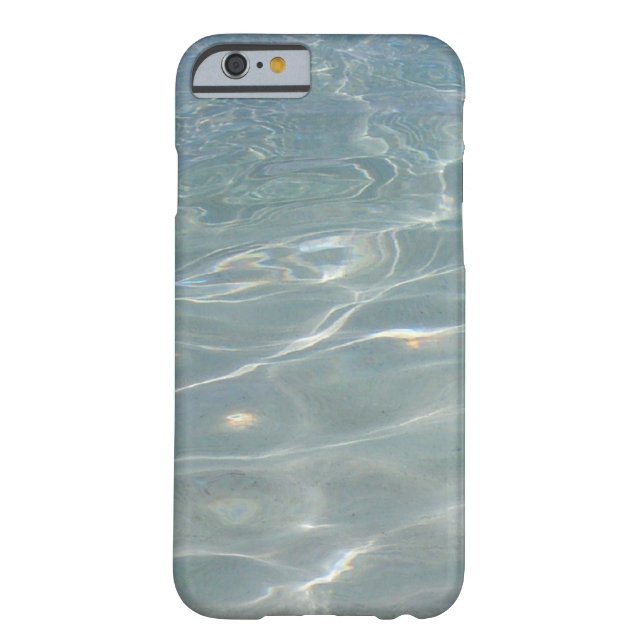 Caribbean Water Abstract Blue Nature Case-Mate iPhone Case (Back)
