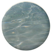 Caribbean Water Abstract Blue Nature Chocolate Covered Oreo (Front)