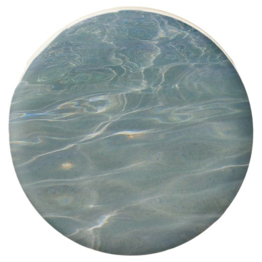 Caribbean Water Abstract Blue Nature Chocolate Covered Oreo (Front)