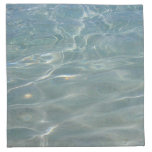 Caribbean Water Abstract Blue Nature Cloth Napkin
