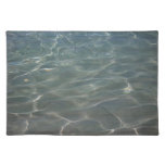 Caribbean Water Abstract Blue Nature Cloth Placemat