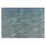 Caribbean Water Abstract Blue Nature Cutting Board