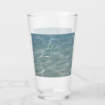 Caribbean Water Abstract Blue Nature Glass