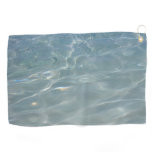 Caribbean Water Abstract Blue Nature Golf Towel