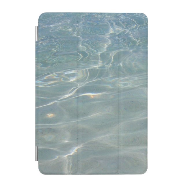 Caribbean Water Abstract Blue Nature iPad Mini Cover (Front)