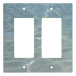Caribbean Water Abstract Blue Nature Light Switch Cover