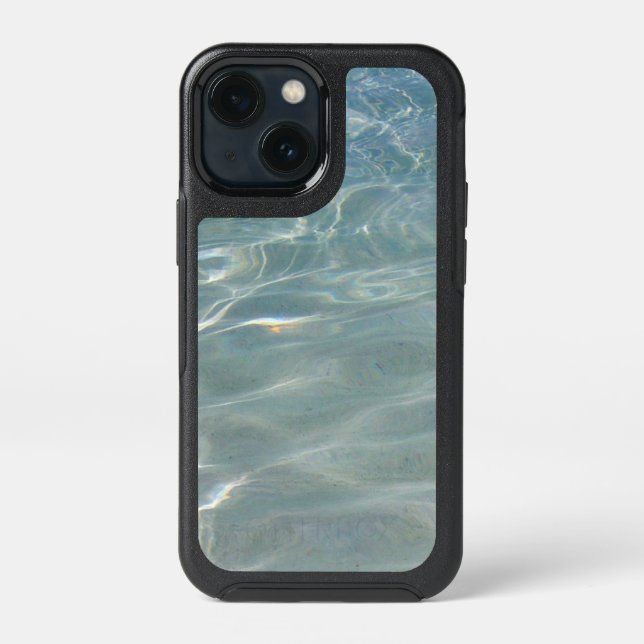 Caribbean Water Abstract Blue Nature Otterbox iPhone Case (Back)
