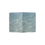 Caribbean Water Abstract Blue Nature Passport Holder