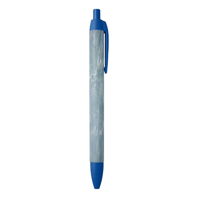 Caribbean Water Abstract Blue Nature Pen (Bottom (Vertical))