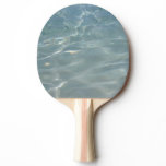 Caribbean Water Abstract Blue Nature Ping Pong Paddle