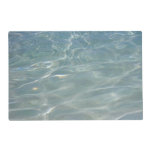 Caribbean Water Abstract Blue Nature Placemat