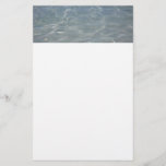 Caribbean Water Abstract Blue Nature Stationery