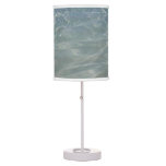 Caribbean Water Abstract Blue Nature Table Lamp