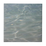 Caribbean Water Abstract Blue Nature Tile