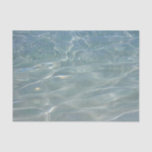 Caribbean Water Abstract Blue Nature Tissue Paper