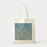 Caribbean Water Abstract Blue Nature Tote Bag