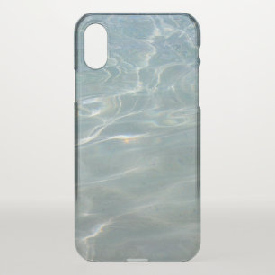 Caribbean Water Abstract Blue Nature iPhone X Case