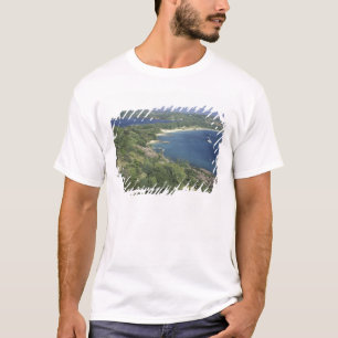 Caribbean, West Indies, St. Lucia. View of T-Shirt