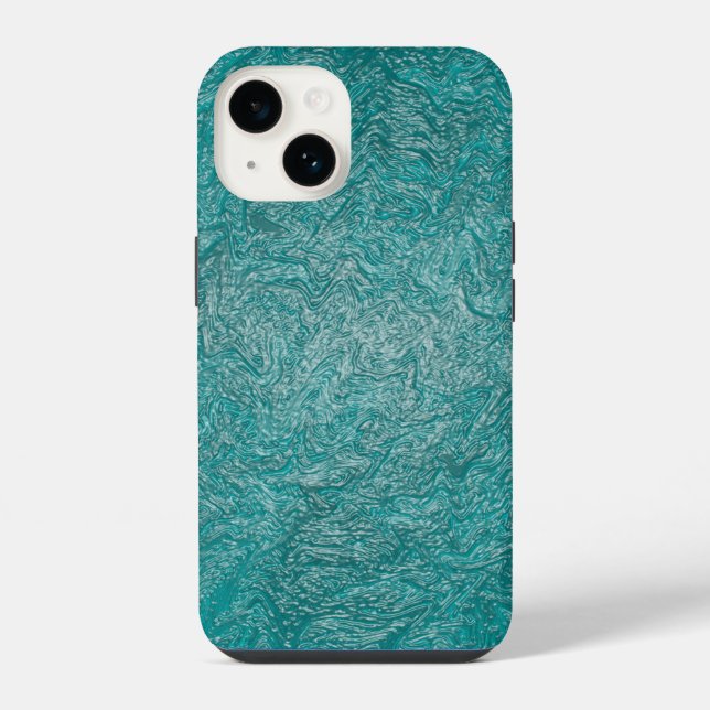 Caribbean wild waters..... iphone case (Back)