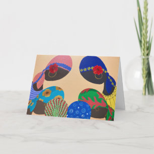 Caribbean Women All occasion Card