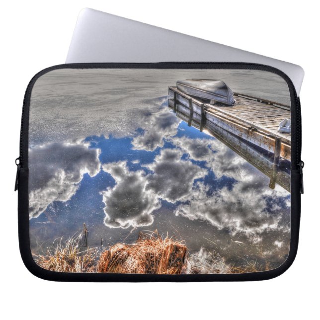 Cariboo Nature Landscape Mousemat Design Laptop Sleeve (Front)