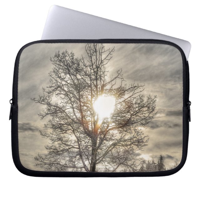 Cariboo Nature Landscape Mousemat Design Laptop Sleeve (Front)