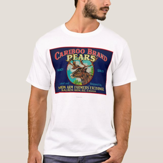 Cariboo Pear LabelCanada T-Shirt (Front)