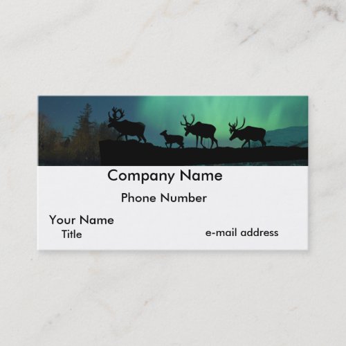 Caribou Business Card