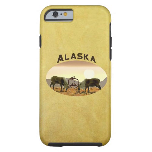 Caribou Duel _ Alaska Tough iPhone 6 Case