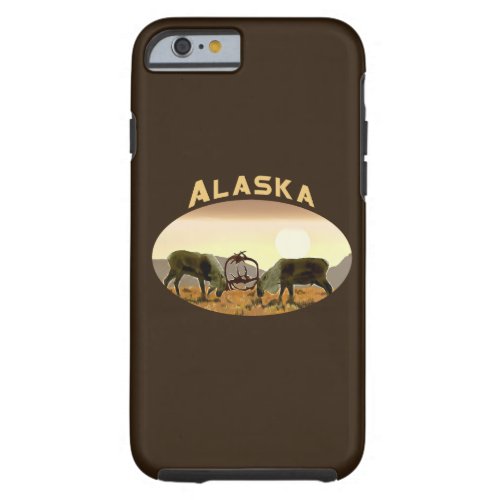 Caribou Duel _ Alaska Tough iPhone 6 Case