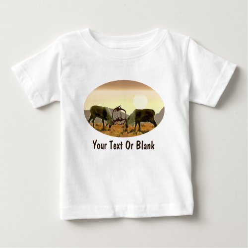 Caribou Duel Baby T_Shirt