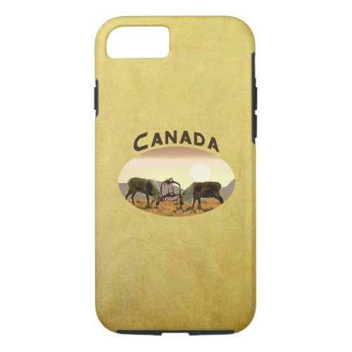 Caribou Duel _ Canada iPhone 87 Case