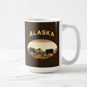 Caribou Duel - Canada Coffee Mug