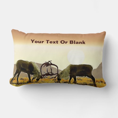 Caribou Duel Lumbar Pillow