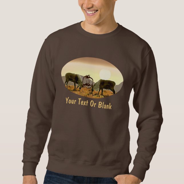 Caribou Duel Sweatshirt (Front)