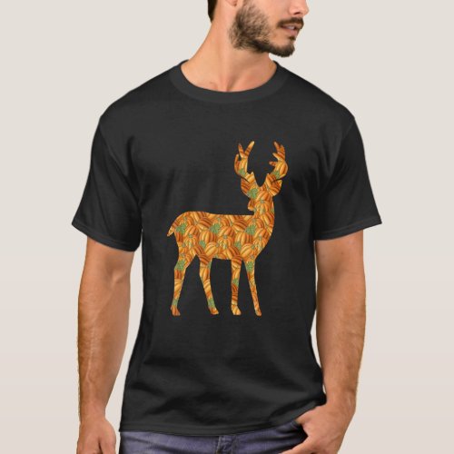 Caribou Easy Halloween Costume Stag Doe Deer DIY O T_Shirt