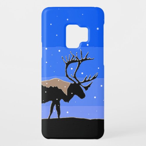 Caribou in Winter  _ Original Wildlife Art Case_Mate Samsung Galaxy S9 Case