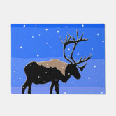 Buy: Winter Welcome – Doormat Winter Art Wildlife