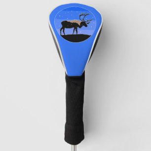 Caribou in Winter - Original Wildlife Art Golf Head Cover