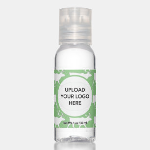 Caribou Reindeer Business Logo Name Message Hand Sanitizer