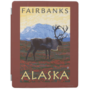 Caribou Scene - Fairbanks, Alaska iPad Smart Cover