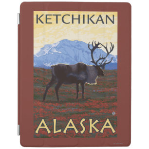 Caribou Scene - Ketchikan, Alaska iPad Smart Cover