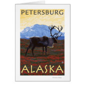 Caribou Scene - Petersburg, Alaska (Front)