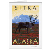 Caribou Scene - Sitka, Alaska (Front)