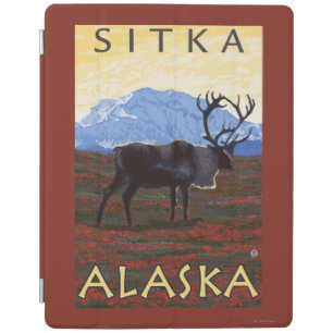 Caribou Scene - Sitka, Alaska iPad Smart Cover