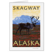 Caribou Scene - Skagway, Alaska (Front)
