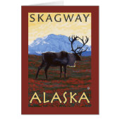 Caribou Scene - Skagway, Alaska (Front)